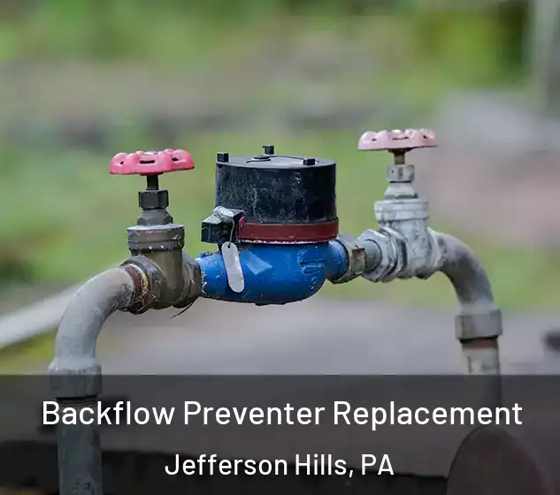  Backflow Preventer Replacement Jefferson Hills, PA