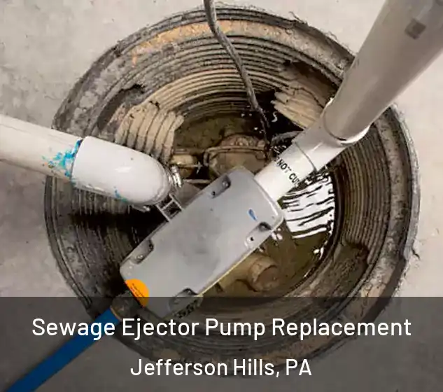  Sewage Ejector Pump Replacement Jefferson Hills, PA