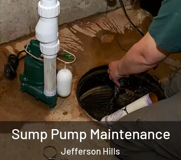  Sump Pump Maintenance Jefferson Hills