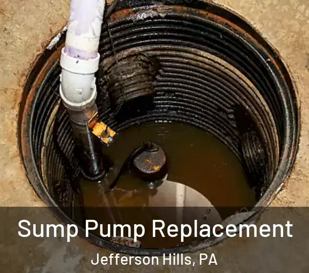  Sump Pump Replacement Jefferson Hills, PA