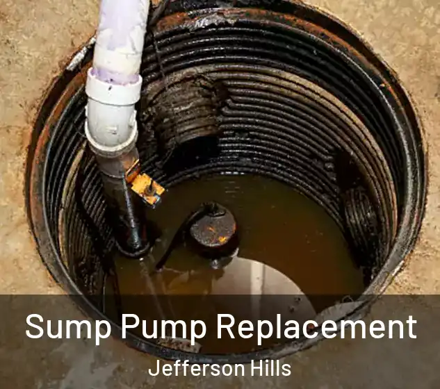  Sump Pump Replacement Jefferson Hills