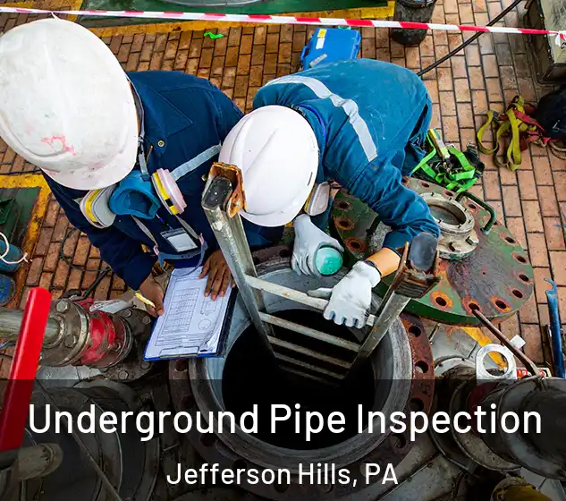 Underground Pipe Inspection Jefferson Hills, PA