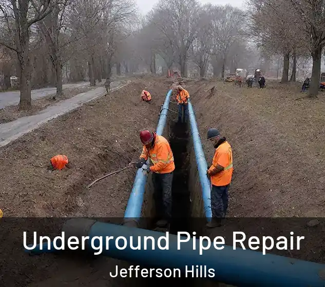  Underground Pipe Repair Jefferson Hills