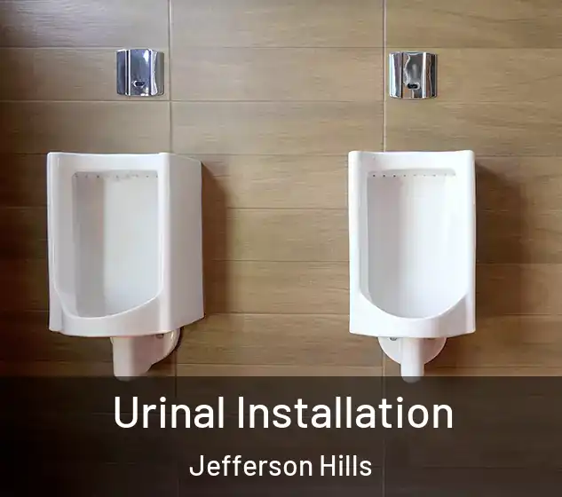  Urinal Installation Jefferson Hills