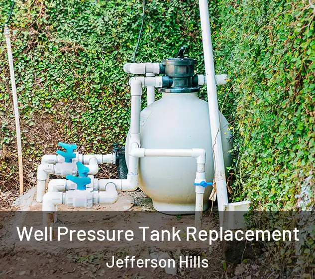  Well Pressure Tank Replacement Jefferson Hills